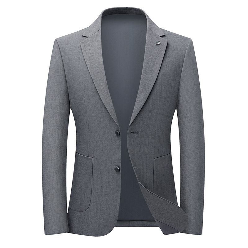 Cotton Wool Men's Single Western Autumn And Winter New Casual Simple Versatile Handsome Suit Jacket_viptrois.com