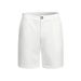 Men's Solid Color Casual Five Point Pants Business Golf Sports Shorts Slim Fit Straight Leg Summer_viptrois.com