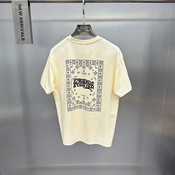 Men's Clothing Fashionable T Shirts For Men, Summer Creative Couples, Short Sleeved Loose Street Fashion Pullover T Shirts, BACNF2278_viptrois.com
