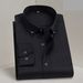 Men's Clothing Elastic Wrinkle Free White Button Down Shirt For Men Long Sleeved Business Casual Non Iron_viptrois.com