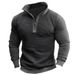 In The Autumn Of 2025, Men's Casual Jackets, Hoodies, Color-blocking Zipper Shirts In Multiple Colors And Sizes Are Available_viptrois.com