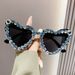 New Fashion Glasses For Women Aurora Rose With Diamond Heart Sunglasses Parent-child Personalized Ocean Pieces_viptrois.com