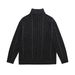 25 Autumn Winter New Half-Zip Stand Collar Pullover Knit For Men American Retro Color-Block Loose Sweater_viptrois.com