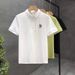 Men's Clothing Bear Short-sleeved T-shirt For Men's Youth Casual Trend 2024 Summer Korean Version Slim POLO Half-sleeved Men_viptrois.com