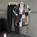 Men's Clothing Beaches And Vacations Printed Shirts And Casual Pants_viptrois.com