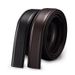 Men's Leather Belt Automatic Buckle 3.5CM Double Sided Two Layer Cowhide Automatic Belt Body Spot_viptrois.com