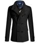 Loom Loom Jinhan Upgraded Version European And American Cross-Border Trade New Mid-Length Woolen Trench Men's Coat Free Shipping_viptrois.com