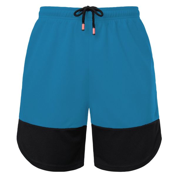 Men's Marathon Running Quick Drying Fitness Sports Pants 2 Piece Set Color Matching Anti Exposure Tights_viptrois.com
