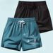Men's Clothing Beach Pants Sports Shorts Quick Drying Three Quarter Pants Loose Casual Ice Silk Pants_viptrois.com