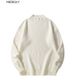 Men's Solid Color & Striped Jacquard Sweater – Casual & Business Pullover For Autumn & Winter_viptrois.com