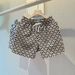 Men's And Women's Trendy Houndstooth Print Summer Shorts Casual Sophisticated Loose Fitting Five Point Pants_viptrois.com