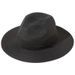Trendy Women's Straw Panama Celebrity Style Sun Foldable Couple Beach Hat_viptrois.com