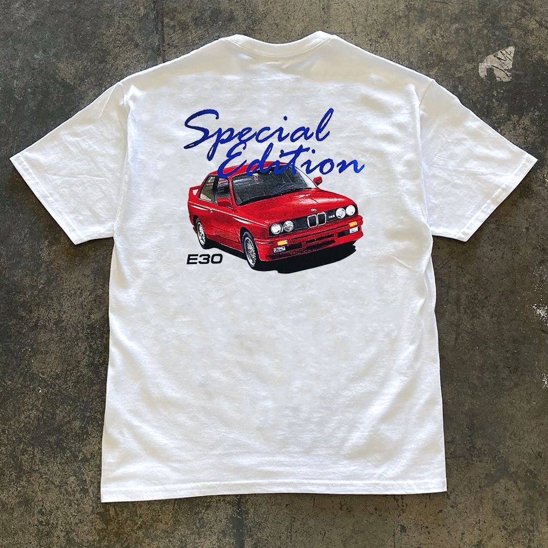 Summer Cotton American High Street T-shirt Tide Brand Oversize Round Neck Summer Personality Versatile Short Sleeves_viptrois.com