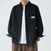 K Men's Workwear, Long Sleeved Shirt, Casual Loose Fit, No Iron Business Shirt, Jacket_viptrois.com