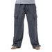 Men's Cargo Pants Workwear Casual Jogger Pants With Big Pockets, Loose Fit Straight Leg Trousers For Outdoor Sports & Daily Wear_viptrois.com