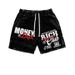 Men's Clothing Men's Distressed Washed Beach Shorts Street Style Printed Five Point Pants Money Pattern Ready_viptrois.com