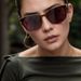 New Fashion Cat Eye Sunglasses Women's Personality Trendy High End Sunglasses Outdoor Sports Sun Protection Glasses_viptrois.com