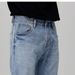 Men's Clothing Small Straight Washed, Casual, Loose, Handsome, Men's Commuting, Slim And Simple Jeans_viptrois.com