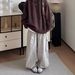 Men's Washed Heavy Overalls Retro Big Pocket Casual Loose Straight Pants_viptrois.com