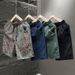 Men's Clothing Men's Summer Beach Casual Sports Shorts Five Point Straight Pants Trendy Running For Formal & Casual For Men_viptrois.com