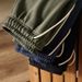Men's Heavyweight Terry Cloth Sweatpants Trendy Retro Sporty Loose Straight Leg Drawstring Casual Bottoms 340G_viptrois.com