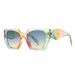Unisex Sunglasses Modern Sunglasses Street Photography Ins Celebrity Model Cat-eye Sunglasses_viptrois.com