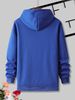 Men's Autumn And Winter Casual Fashionable Loose Hoodie Dog Print Warm Long Sleeved Pullover Sweater_viptrois.com