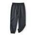 Men's Clothing Spring New Linen Pants Men Linen Nine Point Pants Youth Loose Mid Waist Linen Casual Pants E004_viptrois.com