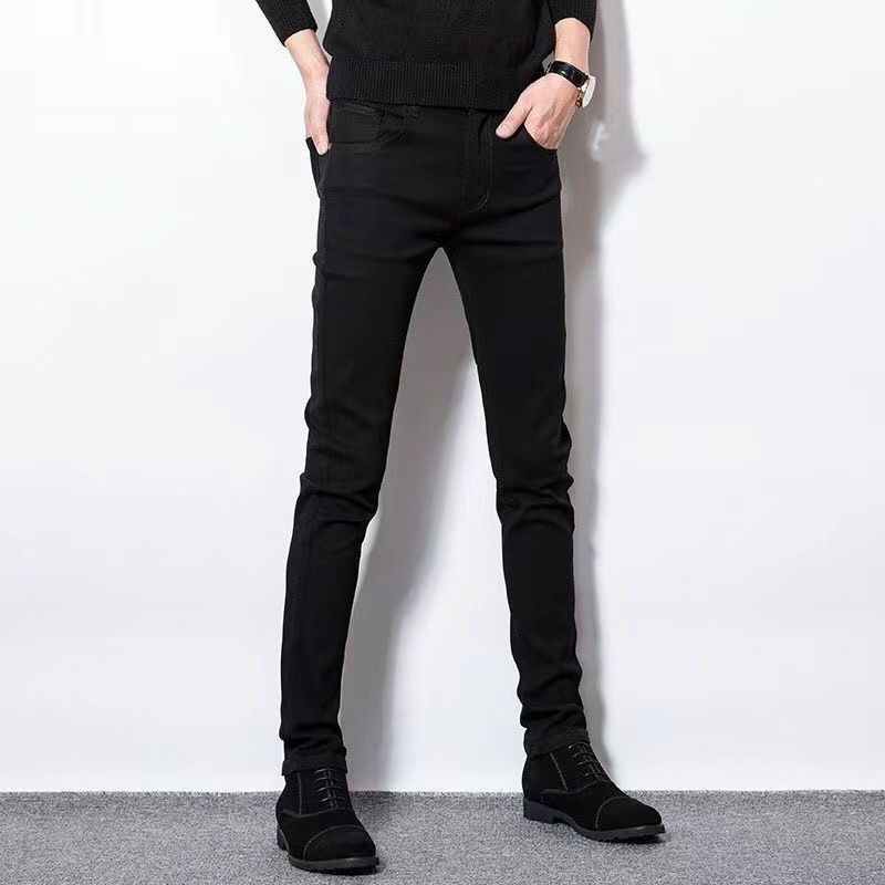 Men's Clothing Denim Shorts Thin White Ripped Mid Length Pants Five Point Jeans_viptrois.com