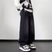Men's Clothing Jeans Men's Loose Vintage Straight Leg Wide Leg Pants Trendy High Street Daddy Pants_viptrois.com