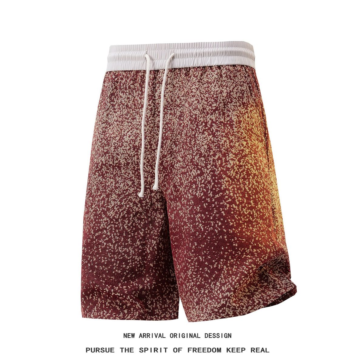 Men's Casual 5-Inch Shorts Loose Fit Summer Shorts Lightweight Breathable Quick-Dry For Everyday Wear_viptrois.com