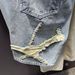 Men's Summer Casual Ripped Mid-Length Shorts Trendy Purchase Mid-Waist Non-Stretch Machine Washable Blue Black_viptrois.com