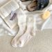 Furry Socks For Women's Autumn And Winter Outerwear, Paired With Burken Shoes And Mid-calf Socks_viptrois.com