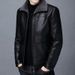 Autumn And Winter Styles With Plush And Thick Leather Jacket, High Collar For Warmth And Fashion, Versatile For Daily Use_viptrois.com