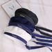 Navy Style Beret Women White Uniform Ribbon Sailor Shooting Stage Performance Crew Hat_viptrois.com