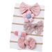 5 Piece Set Of Baby Lace Flower Bow Hairband Baby Headband Children's Cute Photo Hair Accessories Head Flower_viptrois.com