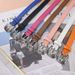 New Western Button Women's Fine Decoration Carved Buckle Palace Style Small Belt Women_viptrois.com