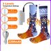 3-speed temperature control electric heating socks outdoor cycling and skiing USB smart heating socks wholesale_viptrois.com
