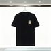 Men's Clothing Fashion Brand Fashion Round Neck Short Sleeved T Shirt Men's 2024 Summer Ins Trendy Handsome Internet Celebrity Tops Bottoming Shirt_viptrois.com