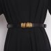 Fashionable cowhide adjustable hook belt for women decorative coat cardigan waist simple versatile casual belt_viptrois.com