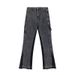 Man's Clothing High Street Gallerydept Splash-ink Flared Jeans Men's And Women's Ins Loose Straight Leg Pants_viptrois.com