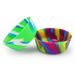 Eco-friendly portable outdoor salad bowl Camo Camping silicone pet Bowl Children's snack bowl Road trip fall proof_viptrois.com