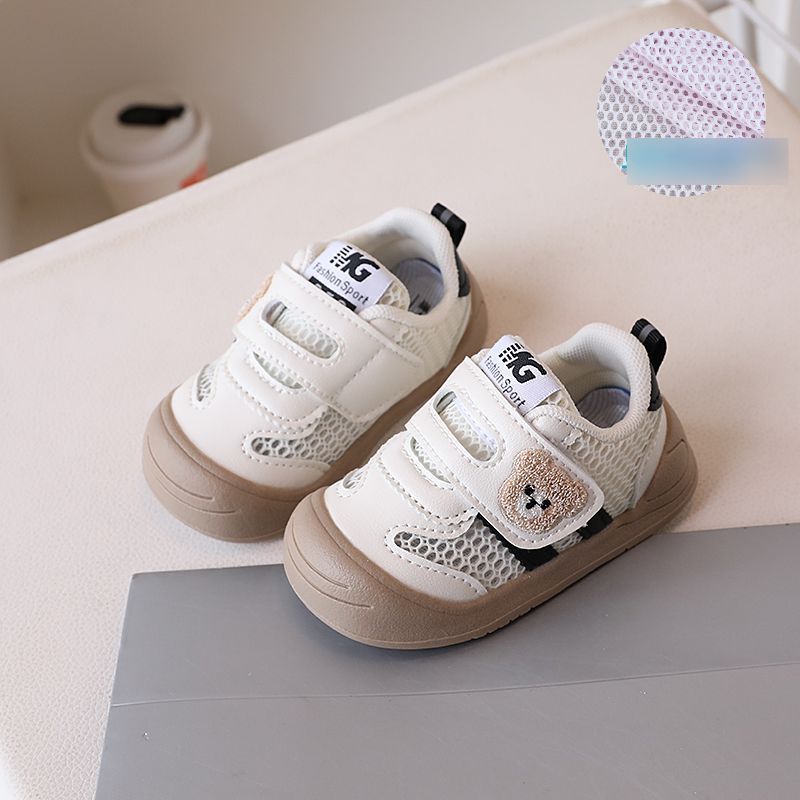 Baby Toddler Shoes 2025 Summer New Single Mesh Breathable Baby Shoes Closed Toe Baby Shoes Children's Shoes Cross Border_viptrois.com