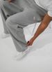 Men's High-Waisted Straight Leg Pants - 95% Cotton Blend, Streetwear Casual Trousers (Gray/Black, S-XXL)_viptrois.com