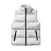 Men's Puffer Vest With Quilted Polyester Shell | Heavyweight Insulation | Zippered Chest Pockets | Sporty Color Block (M-4XL _viptrois.com