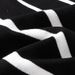 Striped Knit Tee (67.6% Viscose + 32.4% Polyester, Breathable, Colorfast, Slim Fit, Ribbed Hem, Minimalist Everyday Essential)_viptrois.com