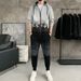 Men's Clothing men's spring and autumn fashion hooded cardigan sweatshirt large size loose sweatpants a complete set of casual sports suits_viptrois.com