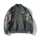 Suitable For All Seasons Men's Spring Autumn Trendy Loose Fit Stylish Embroidered Baseball Casual Couple American Style Bomber Jacket_viptrois.com