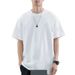Men's Summer Casual Fashion Short Sleeve T Shirt, High Street Relaxed Style, "NY" Letter Crown, Versatile Casual T Shirt_viptrois.com