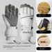 Unisex Winter Ski Gloves - Thermal Insulated, Windproof & Waterproof Touchscreen Compatible For Outdoor Sports & Couples_viptrois.com